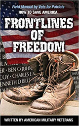 front lives of freedom book cover by american military veterans